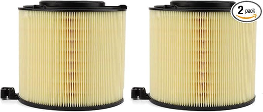 2-Pack Engine Air Filter Fits for Q5 18-24, A5 Sportback 17-25, A5 Quattro 18-23, Q5 Sportback 21-26, A4 Quattro/A4 allroad 16-25 Air Filter Replacement 8W0133843C Car Accessories
