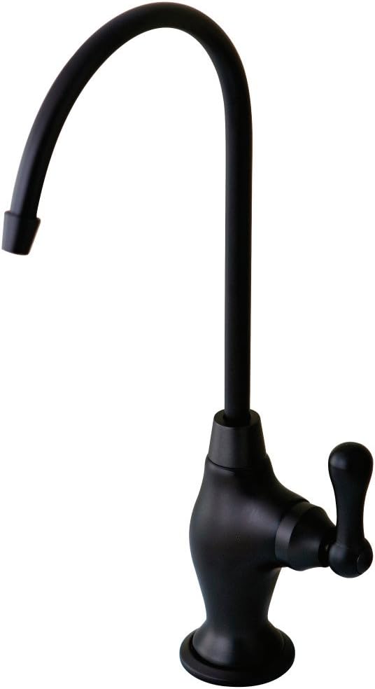 Kingston Brass Gourmetier KS3195AL Restoration Single Handle Water Filtration Faucet, Oil Rubbed Bronze , Oil-Rubbed Bronze