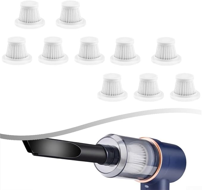 Vacuum Cleaner With Washable Filter Cartridge Replacement Set For Common Models, Strong Suction For Home