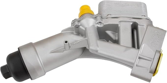 MITZONE Upgrade Aluminum Oil Cooler Filter Housing Assembly Compatible with 2016-2022 BMW 230i 330e 330i 330i GT xDrive 430i 530e 530i 740e xDrive X3 X4 Replace 11428596283