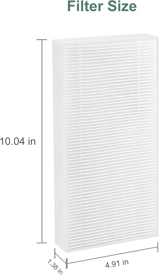 4 Pack Febreze Filter Replacement for FRF102B - Compatible with Honeywell U Filter HRF201B - Fits Honeywell Tabletop & Tower HHT270, HHT290 Series