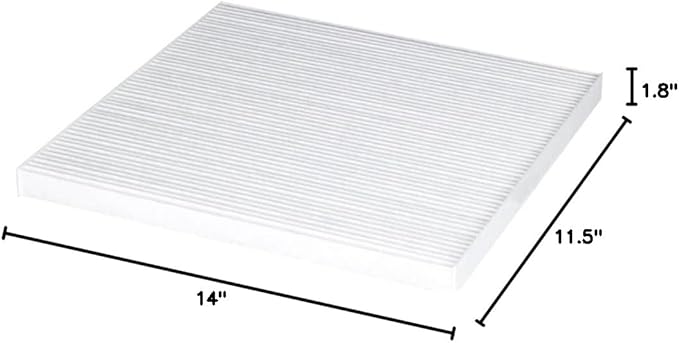 ECOGARD XC45871 Cabin Air Filter Fits 2007-2012 Nissan Altima, 2009-2014 Murano, 2009-2015 Maxima, 2011-2017 Quest