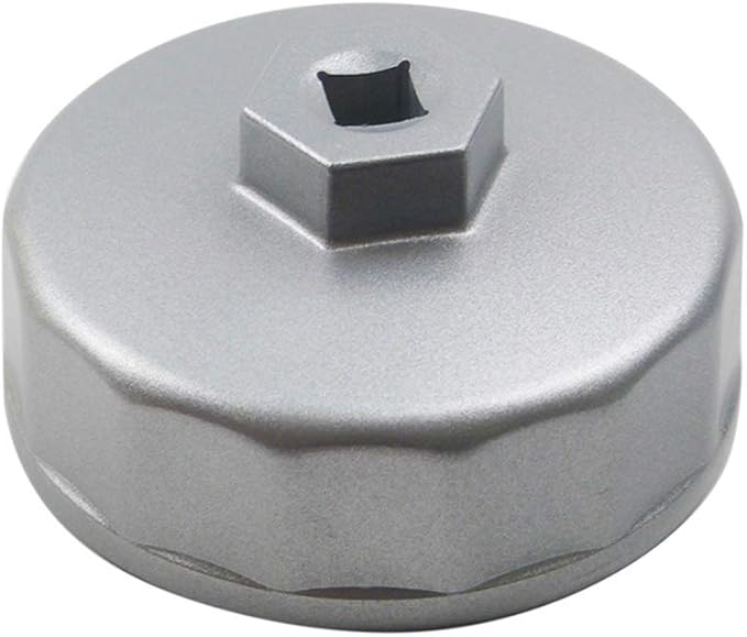 Heavy Duty 74mm 14 Flutes Oil Filter Wrench For Volkswagen, Mercedes Benz, VW, Audi, Porsche, Mazda, Sprinter, Select Mobil1, Bosch and Mahle