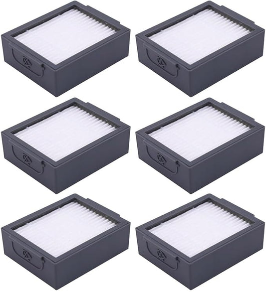 Neutop Replacement Filters Compatible with iRobot Roomba e i & j Series E5 E6 i1 i1+ i3 i3+ i4 i4+ i6 i6+ i7 i7+ i8 i8+ j7 j7+ and Combo j5 j5+ i5 i5+ Plus Robot Vacuums, 6-pack