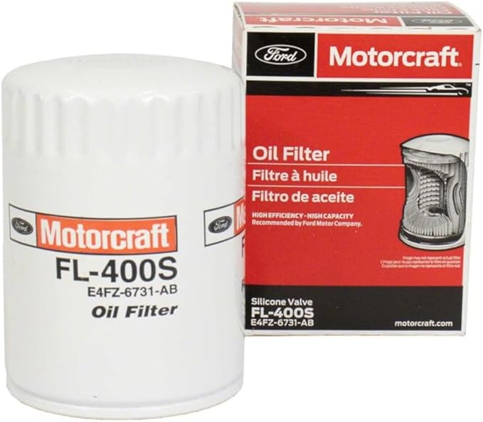 Motorcraft Engine Oil Filter - FL-400-S (OE Replacement for Select Models and Years of Ford, Lincoln, & Mercury Vehicles)