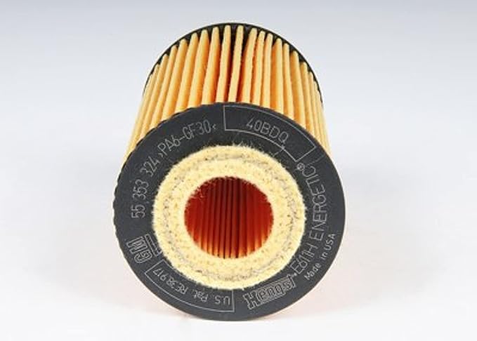 ACDelco GM Original Equipment PF2257G Engine Oil Filter and Cap Seal (O-Ring) (Use with Cap Marked HENGST) (Pack of 2)
