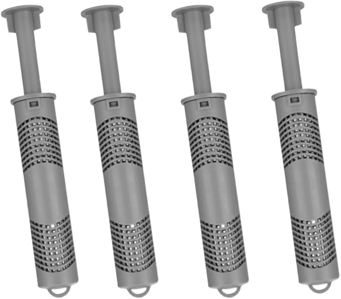 Hot Tub Silver Ion Cartridge, Silver Ion Cartridge for Hot Springs Spa, Spa Mineral Sticks for Hot Tub, Compatible with Salt System, 16-Months Fresh & Clear Water Treatment 4-Packs.