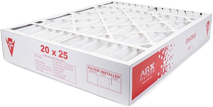 AIRX FILTERS WICKED CLEAN AIR. 20x25x4 Compatible Replacement for Honeywell 20x25x4 Air Filter MERV 13 HVAC AC Furnace FC100A1037 2-Pack of Filters