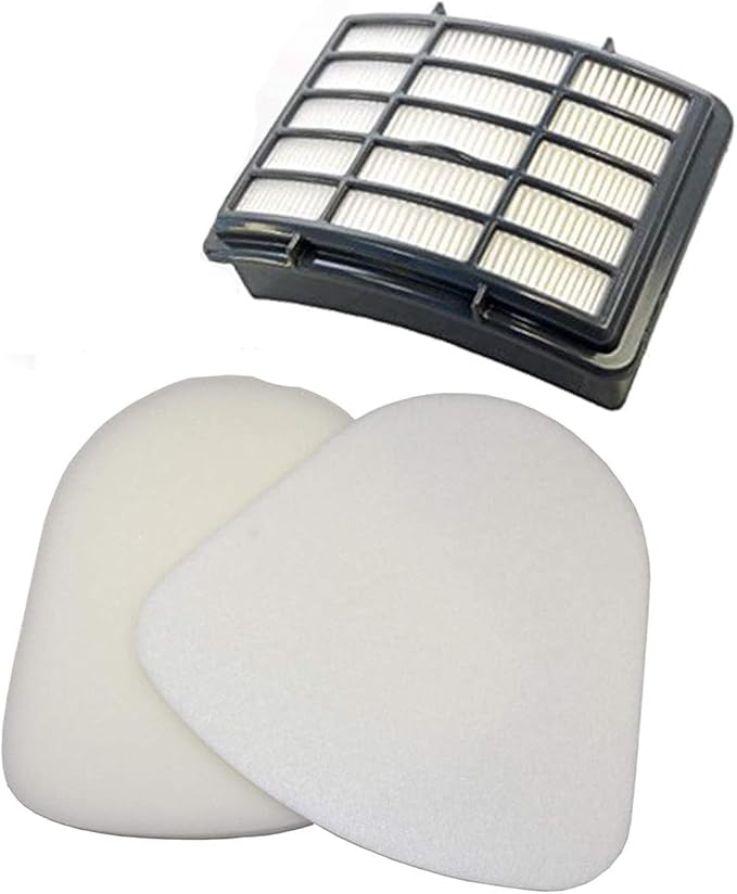 HQRP Filter Kit (HEPA + Foam and Felt) compatible with Shark Navigator NV350 NV360 NV361 NV360_26 NV370 NV380 NV391 UV440 UV490 UV500 UV540 UV550 UV541 series Lift-Away Deluxe Upright Vacuum Cleaner