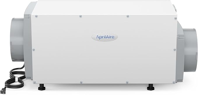 AprilAire E070 Pro 70-Pint Crawl Space Dehumidifier + Model 76 Wall Mount Control, Whole-House Dehumidifier for Basement, Crawlspace, or Whole Home up to 2,200 sq. ft.