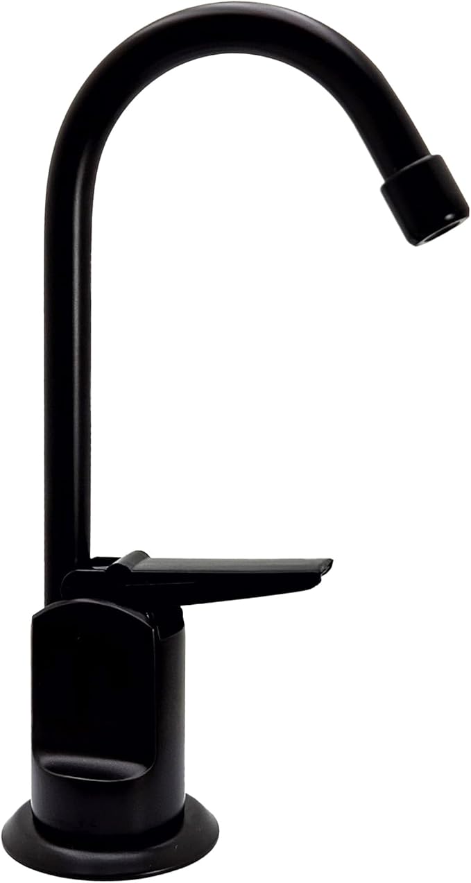 Westbrass D203-NL-12 6" Touch-Flo Style Pure Cold Water Dispenser Faucet, 1-Pack, Oil Rubbed Bronze