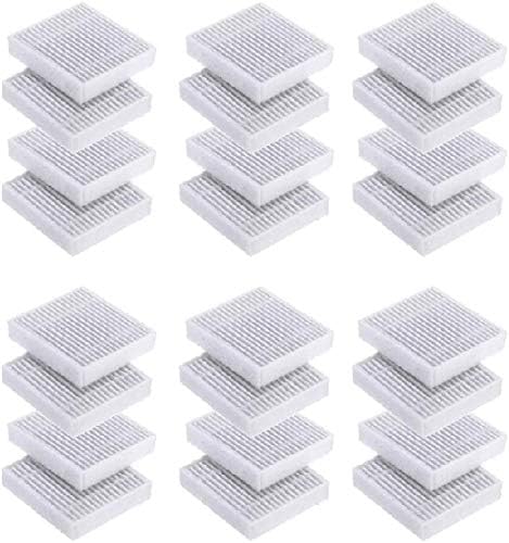 Nispira Replacement HEPA Filter Compatible with Housmile UV Vacuum Cleaner Model HO-804WE, 24 Packs (This is NOT for BREATHE PURE AIR PURIFIER)