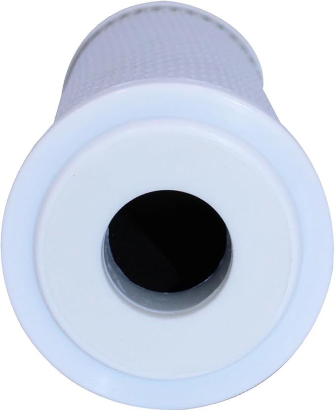 PureT HQCBC-10-0.5, 10x 2.5" Coconut Carbon Block Filter - NSF Certified - Cononut Shell Activated Carbon removes Chlorine, Dirt and More (.5 u Micron Rated)