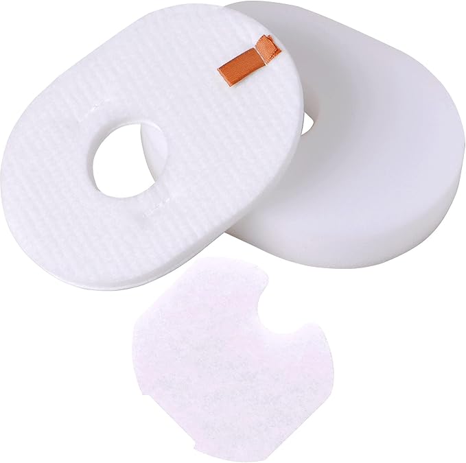 HV300 Filte Replacement Foam Felt for Shark Rocket Vacuum CS100 CS110 HV290 HV300 HV301 HV302 HV303 HV305 HV307310 HV308 HV310 UV450 Replacement Part Number XFFV300 (2-Pack)