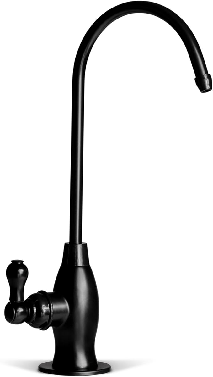 iSpring GK1-ORB Reverse Osmosis Drinking Water Faucet, High Spout RO Faucet for Under Sink Water Filtration Systems Oil Rubbed Black
