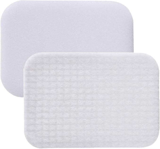 LLHome 2 HEPA +2 Foam Filters For Shark Navigator Pet Plus NV150, NV151, NV251,NV255 and Zero-M Self-Cleaning Brushroll Pet Pro ZU62,ZU62C,ZU60 ZU60W Upright Vacuum,Replaces Parts 1238FT60 & 1239FT60.