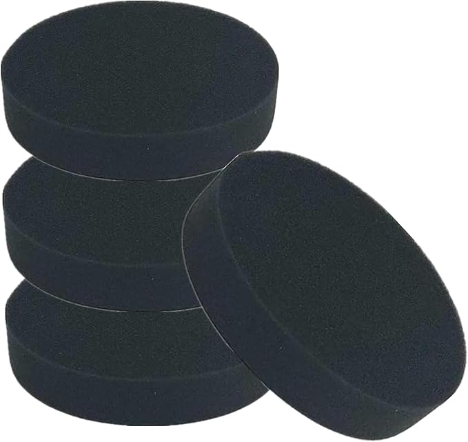4 Pack 1608225 Filter Replacement for Bissell Powerforce Helix Turbo Rewind Bagless 1797 1700 1701 1797 2191 2191U 2190 Cleanview 2254 2258 3534 2492 2494 3675 Upright Vacuum, Part #1608225