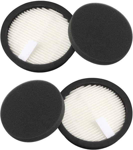 (2 Pack) Replacement HEPA & Sponge Filters Compatible with AceVac 11 Cordless Vacuum Cleaner - Washable & Reusable Vacuum Filter Parts Accessories