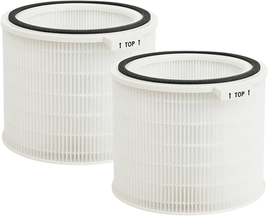 Nispira HPA830 Replacement Filter Compatible with Honeywell HPA830W Air Purifier Part HRFJ830 2 Pack