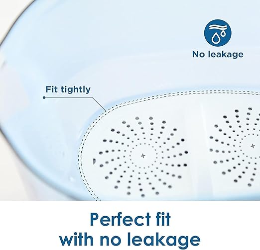 [Original] Waterdrop WD-PF-01A Plus Replacement Filters for All Waterdrop Pitcher Filtration System, Reduces Lead, PFAS, PFOA/PFOS, Chlorine, Last Up to 3 Months or 200 Gallons (Pack of 6)