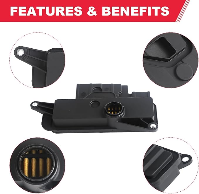 044-0398 Automatic Transmission Filter Kit Fits for U760E Transmission - Toyota Scion Camry RAV4 Venza Sienna Replaces# 0440398 3533073010 353300R010