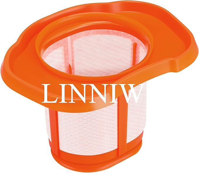 HHVKF10 Filter Compatible with BLACK And DECKER Handheld Vacuum Filter Washable Fit for Models HHVK HHVK320J HHVK320J10 HHVK320JZ01 HHVK515J HHVK515JP HHVK515JP07 HHVK515J00FF HHVK415B01, 6 Pack