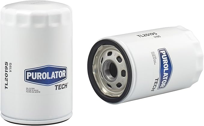 Purolator TL20195 PurolatorTECH Spin On Oil Filter Compatible With Ford F-150, Ranger, Taurus, Mustang, Jeep Liberty, Grand Charokee, Chrysler PT Cruiser and Mazda CX-9
