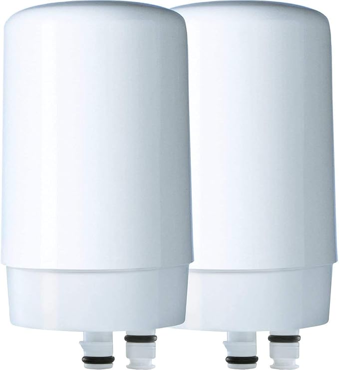 Brita On Tap Faucet Water Filter System, Includes:1 System+2 Filters