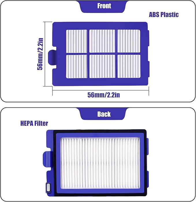 Filter Replacement For Eufy Robovac X8 Robot Vacuum, Accessories For Eufy X8 hybrid Vacuum Filter(6Pack)