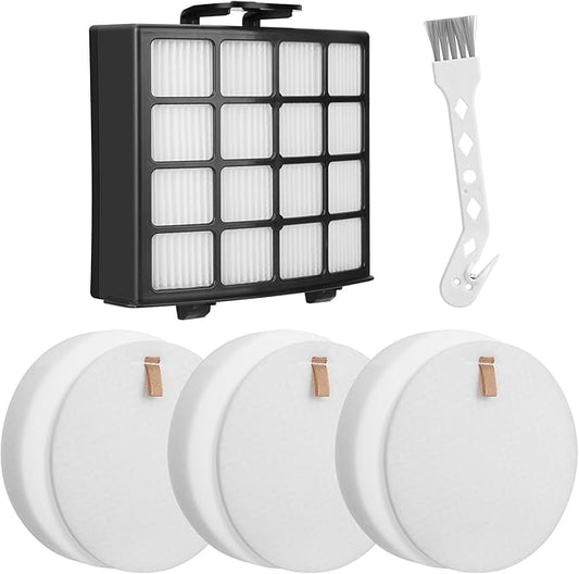 AZ2002 Filters Replacement for Shark Vertex Powered Lift-Away Upright Vacuum DuoClean AZ2000, AZ2000W, AZ2002, UV2500,Replace XHFAZ2000, XFFKAZ2000