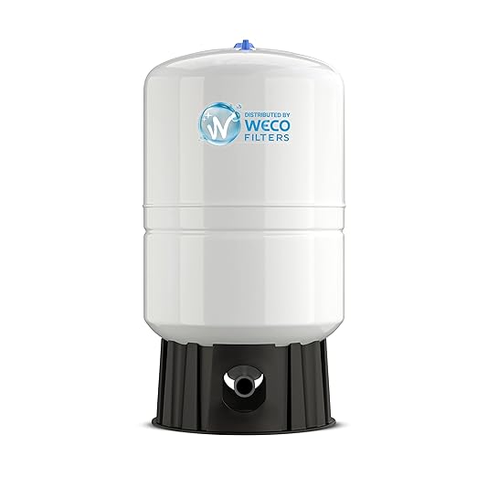 Pressurized RO Water Storage Tank - Total Capacity 44 Gal & appx. 27 Gal Usable Capacity (ROT-44-W)