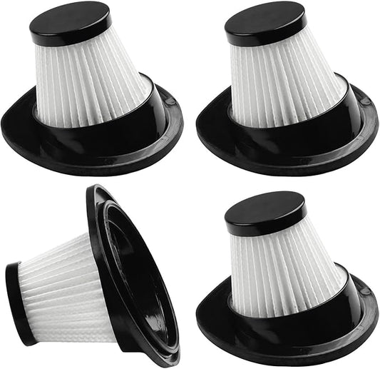 4Pcs Replacement Filters for VL188 VL189 Cordless Robot Vacuum Cleaners, Washable and Resuable Filters Household Vacuum Accessory