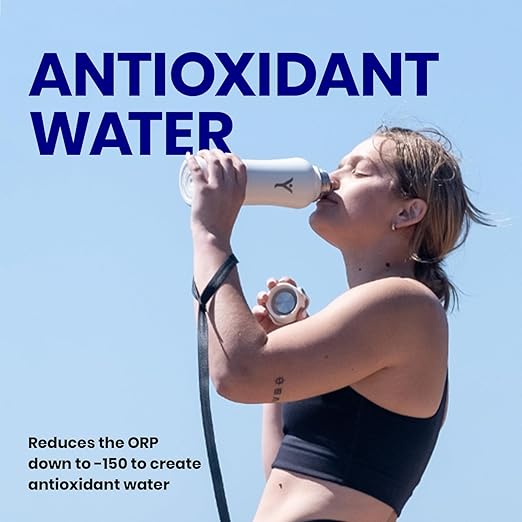DYLN VitaBead Diffuser | Creates Hydrogen-Rich, pH 9+ Alkaline Antioxidant Water | Replacement for DYLN Bottle | Natural Mineral Ionized Hydrogen Generator for Delicious Tasting Water | 2-Pack