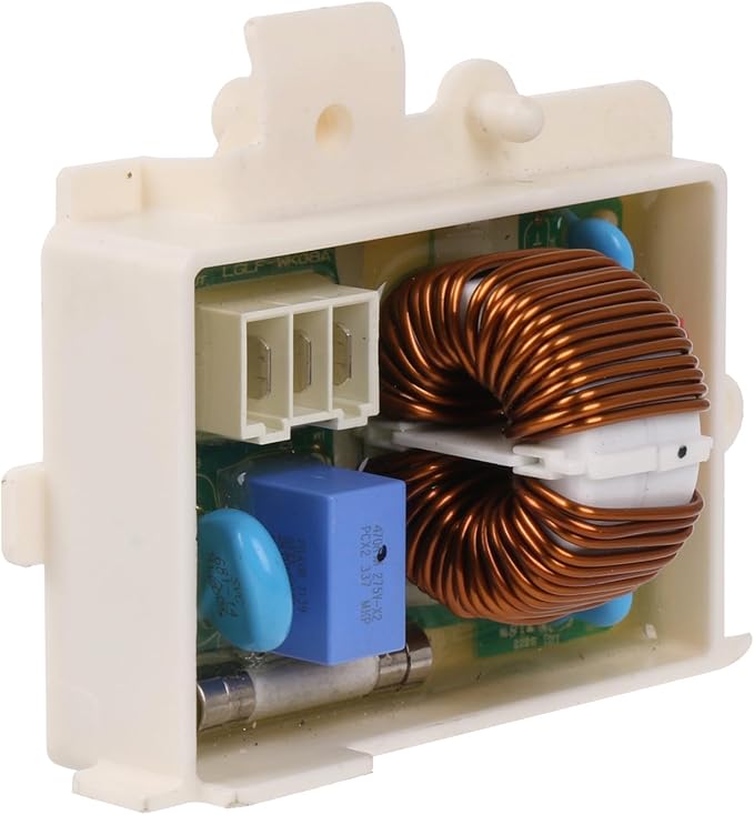 Metal & Plastic Washing Machine Noise Filter Replacement for LG EAM60991315 EAM60991301