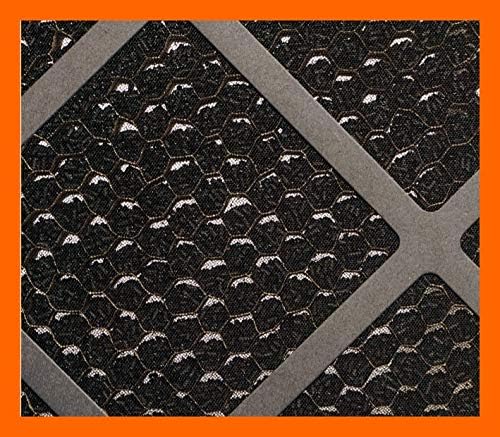 Tiger Tough Replacement Carbon Media Pad 18x18x1 – Mechanical Activated Carbon Filter Compatible with Industrial Air Scrubber Units
