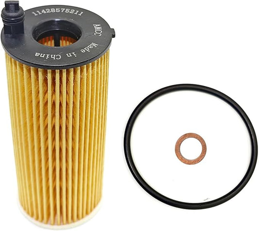 AMCC Oil Filter Compatible With BMW 2016-2023 118i 230i 330i 430i 530i 740e X3 X4 Z4 GR Supra Replace:HU6014Z, HU6014/1Z, 11428575211