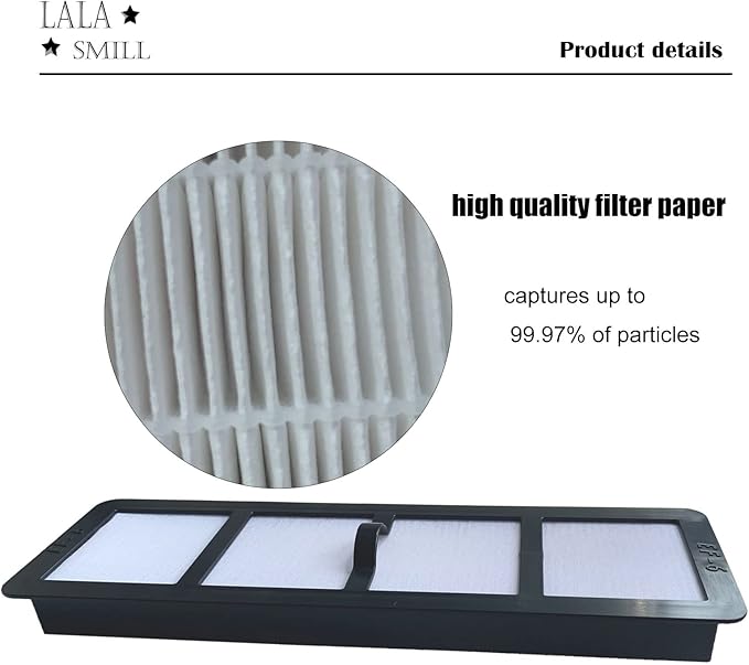 Replacement HEPA EF-6 Vacuum Filter for Eureka Airspeed Upright Vacuum Cleaners AS1000, AS1001, AS1051, AS1000A, AS1001A, AS1050