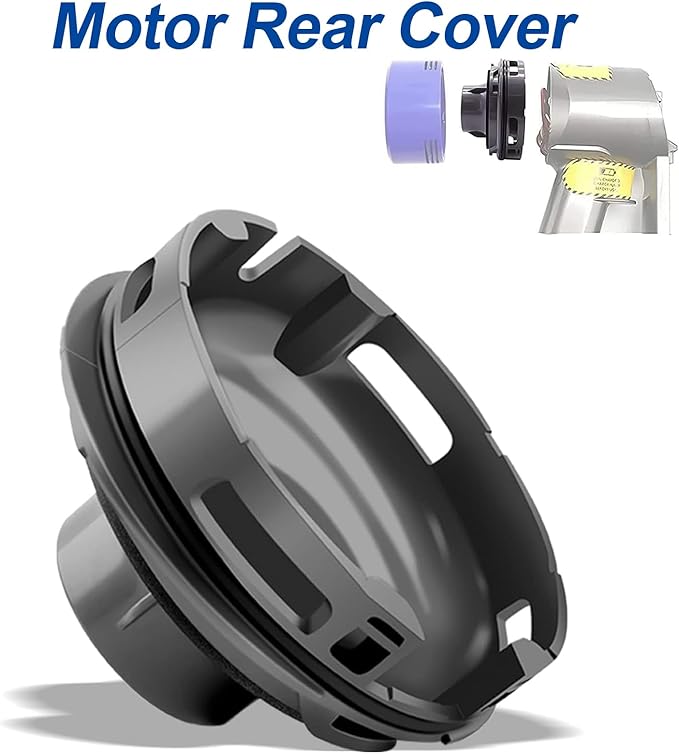 ilovelife Dust Bin Lid & 3pcs Filter Replacement & Motor Rear Cover Compatible with Dyson V7 V8 Cordless Vacuum Cleaners, V7 V8 Accessories Replacement Parts