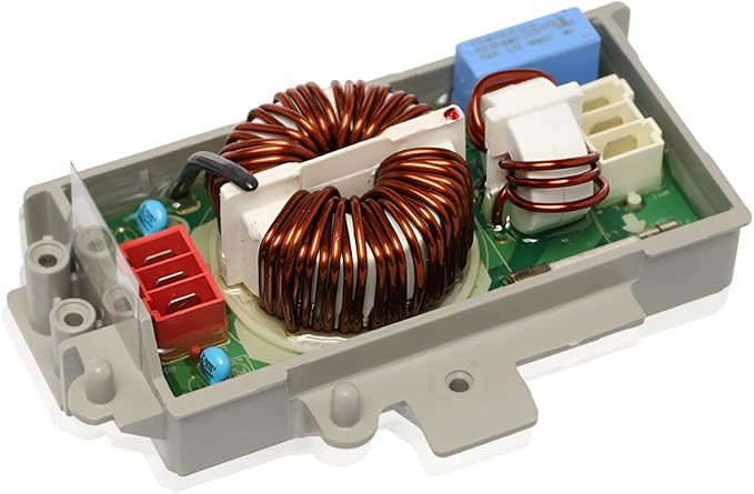 Upgraded 6201EC1006T Noise Filter Assembly Compatible with LG & Kenmore Washing Machine Dishwasher, Replace Part Numbers 6201EC1006L 2226388 6201EC1006A 6201EC1006E 6201EC1006Q 2-Year Warranty