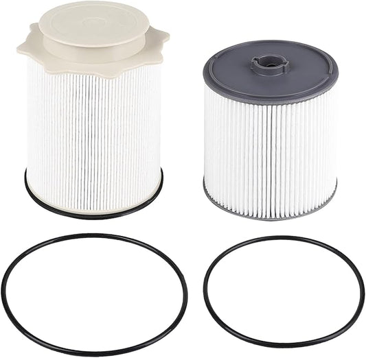 Yinlowa 6.7 Cummins Fuel Filter Water Separator Set for 2019-2024 Ram 2500 3500 4500 5500 6.7L Turbo Diesel - Replaces 68157291AA 68436631AA 68065608AA PF46152 FS53000 DF99085 2-Piece Kit