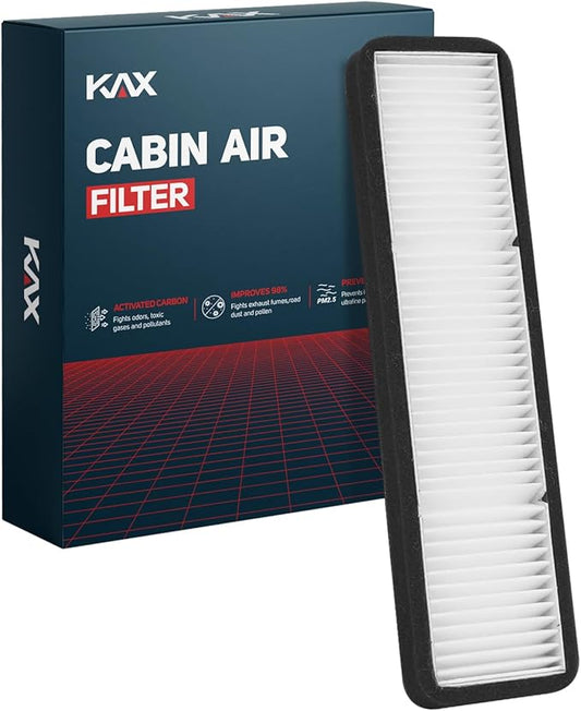 KAX Cabin Air Filter Replacement for Tesla Model 3 2018 2019 2020, with Activated Carbon Passenger Compartment Air Intake Filter Accessories, Pack of 1