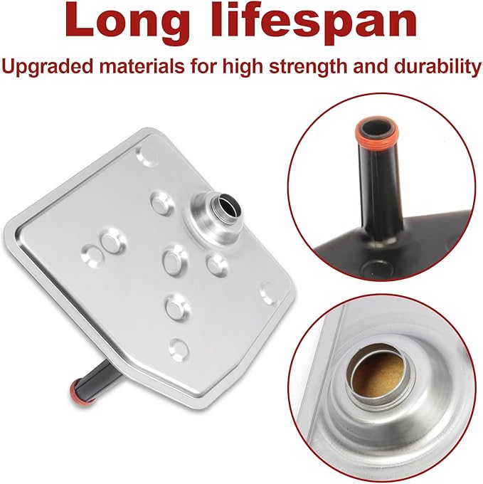Transmission Filter with Gasket Compatible with F150 Expedition Mustang Lincoln Navigator 2011 2012 2013 2014 2015 2016 2017 Replace BL3Z7A098A,FT188