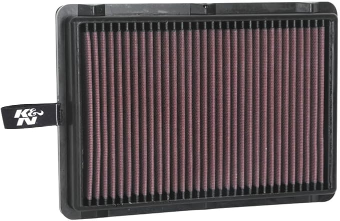 K&N High-Flow Original Lifetime Engine Air Filter: Increase Power: Premium, Washable: Compatible with 2015-2020 Hyundai/KIA: Sonata, Cadenza, K5, K7, Optima, 33-5026