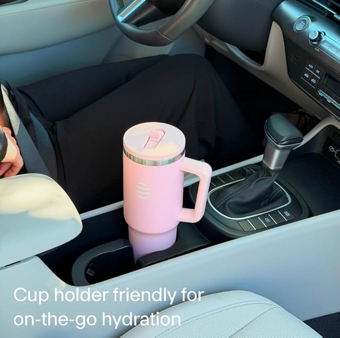 Clearly Filtered Water Bottle | Removes 200+ Contaminants, Double-Wall Insulated Stainless Steel, BPA/BPS Free, Phthalate Free, Filters Flouride Lead Chlorine (40oz, Mint)