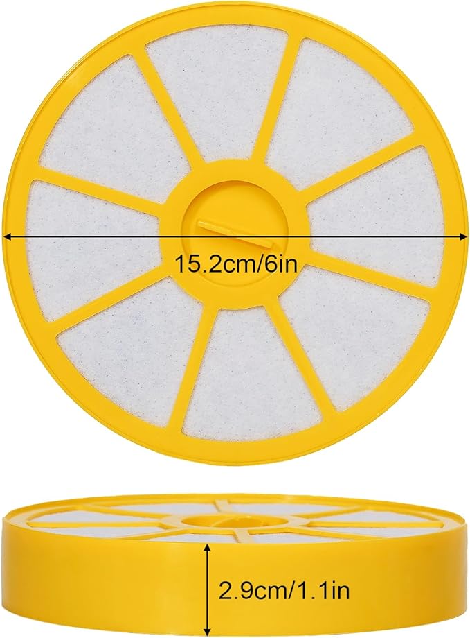 HIFROM Replacement Pre Motor Filter And Pre Motor Allergy HEPA Filter Kit Compatible with Dyson DC05 DC08 DC14 DC15 Washable Vacuum Cleaners replace 905401-01 (2 Pack)