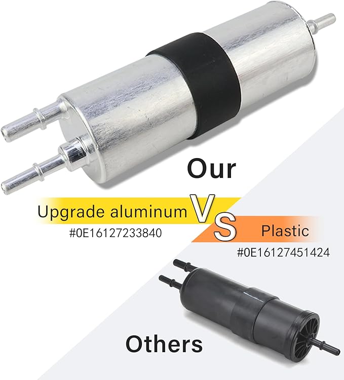 Fuel Filter For Bmw 120i 220i 320i 330i 430i 630i 730Li X1 M3 M4 X1 X3 X4 X5 2011-2018 For MINI 2014-2021 ONE COOPER1.2T 2.0T & with Rolls-Royce Gust 16127451424 16127233840 KL970