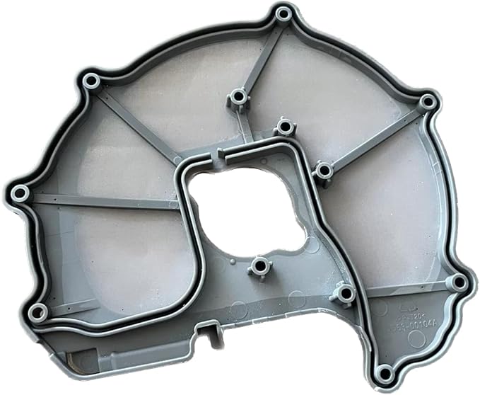 【Upgraded】"No Hump" DD63-00104A For Samsung Dishwasher Pump Mesh Filter Body (OEM) Parts, Grey (9 * 8.6 * 0.2 inch) (Match DD63-00099A Sump-Cover)