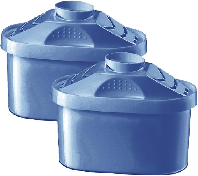 Alkaline Water Pitcher Cartridge Replacement | 150 liters/40 gallon capacity | Pure Clean Hydration | 2-pack