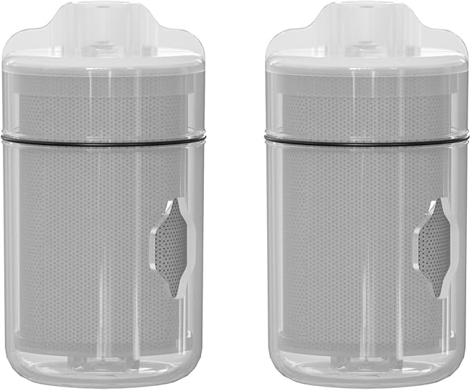 Faucet Water Filter Replacement Cartridge Bundle Compatible with All Canopy Faucet 2 Pack