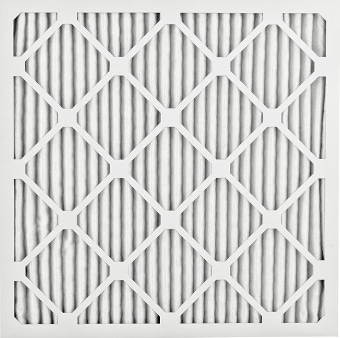 Nordic Pure 25x25x1 (Actual Size: 24 1/2 x 24 1/2 x 3/4) Pleated MERV 13 Air Filters 6 Pack